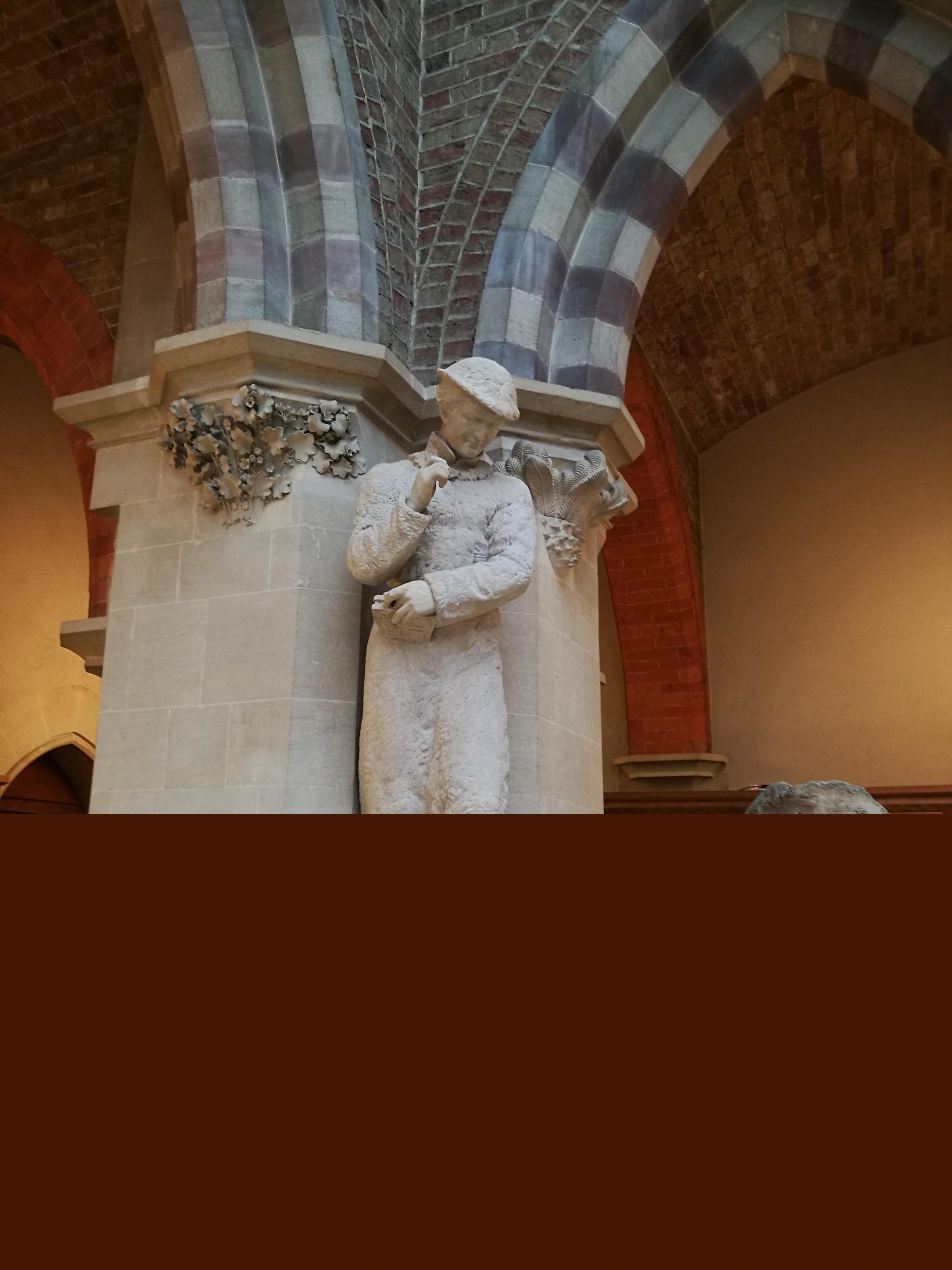 Beeld Carl Linneaus (Ashmolean Museum, Oxford)