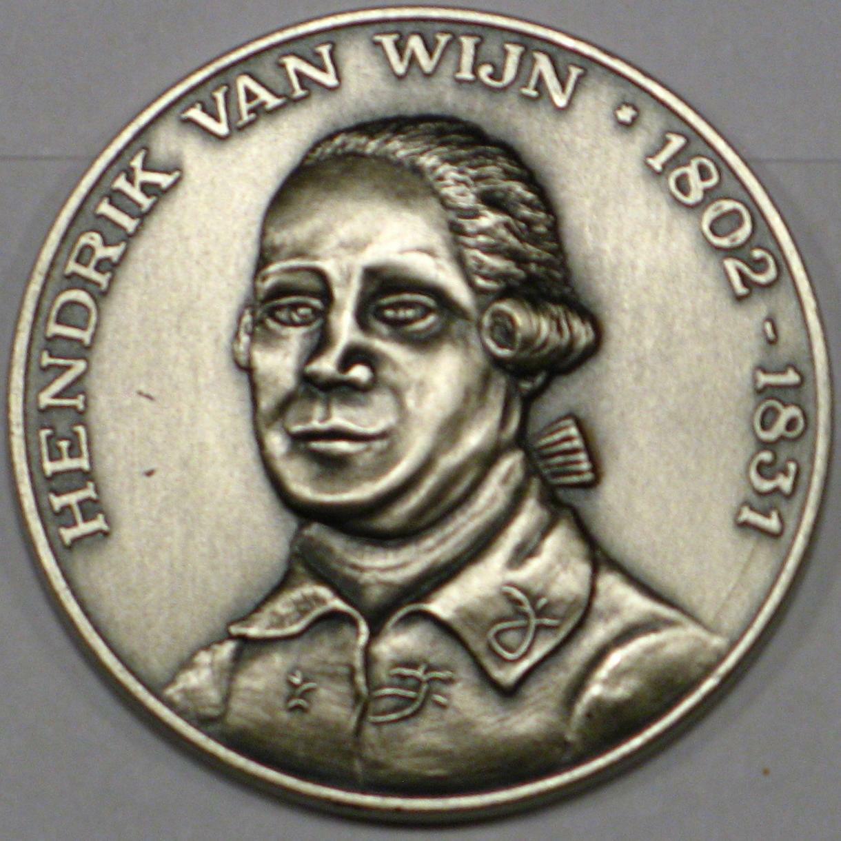 Van Wijn penning (voorkant)