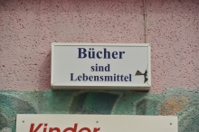 Bücher sind Lebensmittel