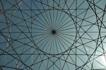 Kompaslijnen van oude zeekaarten