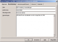 Document - eigenschappen toekennen